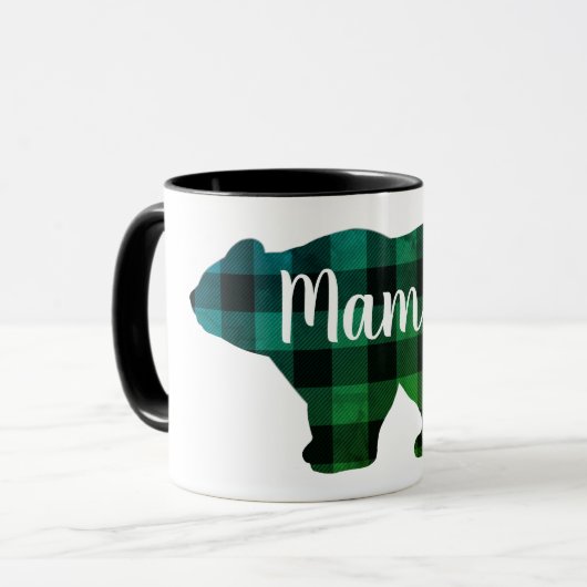 Niedlich Mama Bären Design Mütter Tagesgeschenk Tasse (Vorderseite Links)