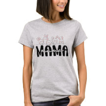 Niedlich Mama Bunny Family T - Shirt - Muttertagsg