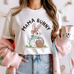 Niedlich Mama Bunny Oster; FamilienOstern T-Shirt