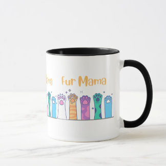 Niedlich Mama Paw Design Tasse