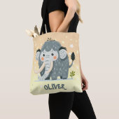 Niedlich Mammoth Personalisiert Tasche (Von Nahem)