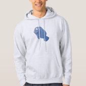 Niedlich Manatee Hugger Cartoon Tier Hoodie (Vorderseite)