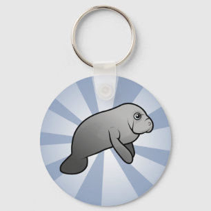 Niedlich Manatee Schlüsselanhänger