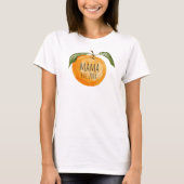 Niedlich Mandarin Orange Mama Mama Kindermatte T-Shirt (Vorderseite)