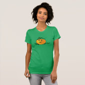 Niedlich Mandarin Orange mit mildem Gesicht T-Shirt (Vorne ganz)