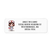 Niedlich Manga Nurse Brown Hair Brown Eyes Custom (Vorne)