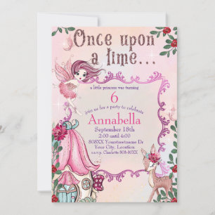 Niedlich Märchengarten Einladung