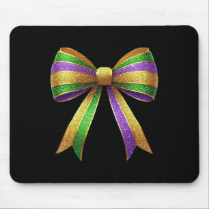 Niedlich Mardi Gras Fat Coquette Bow Dienstag Kind Mousepad