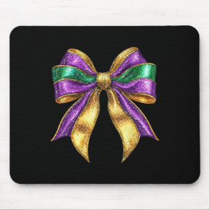 Niedlich Mardi Gras Fat Coquette Bow Dienstag Kind Mousepad