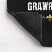 Niedlich Mardi Gras Shark New Orleans Mousepad (Ecke)