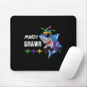 Niedlich Mardi Gras Shark New Orleans Mousepad (Mit Mouse)