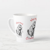Niedlich Marmot Animal Thunder_Cove Milchtasse (Linke Ecke)