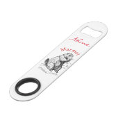 Niedlich Marmot Animal Thunder_Cove Speed Flaschenöffner (Vorderseite Schrägansicht)