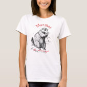 Niedlich Marmot Animal Thunder_Cove T-Shirt (Vorderseite)