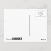 Niedlich Marshmallow Postkarte (Rückseite)