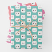 Niedlich Marshmallows Geschenkpapier Set (Beispiel)