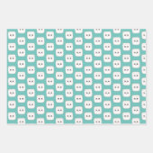 Niedlich Marshmallows Geschenkpapier Set (Vorderseite)