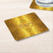 Niedlich Mary Name Gold Foil Untersetzer (angewinkelt)