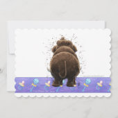 Niedlich Mastodon Einladung (Rückseite)