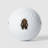 Niedlich Mastodon Golfball (Vorderseite)
