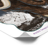 Niedlich Mastodon Poster (Ecke)