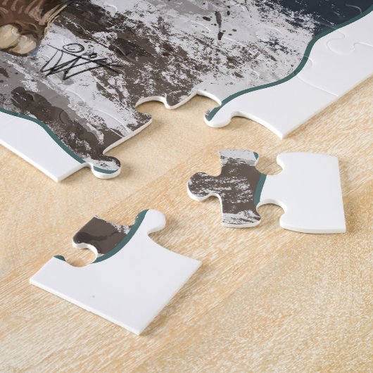 Niedlich Mastodon Puzzle (Seite)