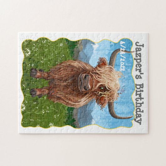 Niedlich Mastodon Puzzle (Horizontal)