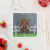 Niedlich Mastodon Serviette (Beispiel)