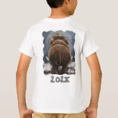 Niedlich Mastodon T-Shirt (Rückseite)