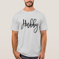 Niedlich Match Wifey Hubby Anniversary T - Shirt