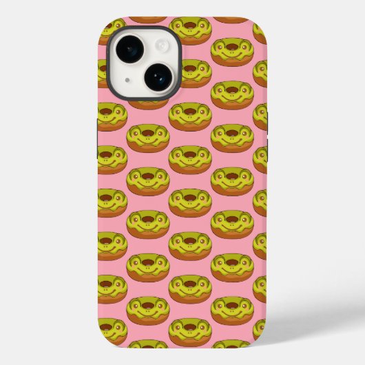 Niedlich Matcha Frog Donut Case-Mate iPhone Hülle (Rückseite)