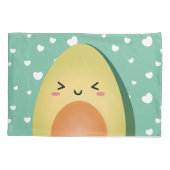 Niedlich Matching Couple Avocados Funny Lasse Avoc Kissenbezug (Rückseite)
