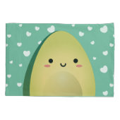 Niedlich Matching Couple Avocados Funny Lasse Avoc Kissenbezug (Rückseite)