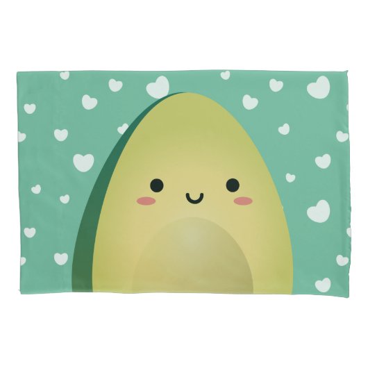 Niedlich Matching Couple Avocados Funny Lasse Avoc Kissenbezug (Vorderseite)