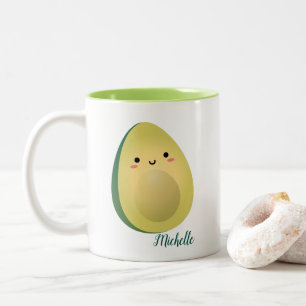 Niedlich Matching Couple Avocados Funny Lasse Avoc Zweifarbige Tasse
