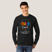 Niedlich Mathematik Coach Lehrer Mathematik Nerd S T-Shirt (Vorne ganz)