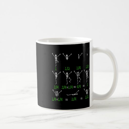 Niedlich Mathematiklehrer Gleichung Skelett Math S Kaffeetasse (Rechts)