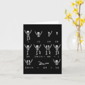 Niedlich Mathematiklehrer Gleichung Skelett Math S Karte (Gelbe Blume)