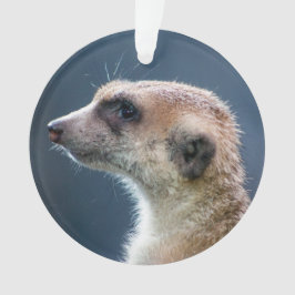 Niedlich Meerkat Circular Christmas Ornament