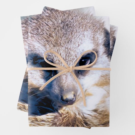NIEDLICH MEERKAT GESCHENKPAPIER SET (Beispiel)