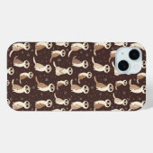 Niedlich Meerkat Muster Case-Mate iPhone Hülle (Rückseite (Horizontal))