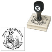 Niedlich Meerkat Stehend #1 Bibliotheksname Gummistempel (Stempel)