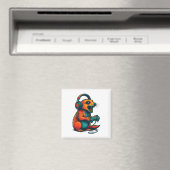 Niedlich Meerkat Video Game Controller Funny Gamer Magnet (In Situ (Geschirrspüler))