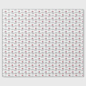 Niedlich Meowy Weihnachten Weihnachtskatzen Geschenkpapier (Flach)