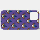 Niedlich Merlin the Wizard Owl Cartoon Case-Mate iPhone Hülle (Rückseite (Horizontal))
