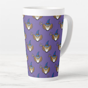 Niedlich Merlin the Wizard Owl Cartoon Milchtasse