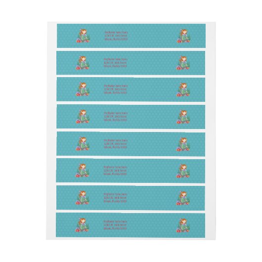 Niedlich Mermaid (Bogen)