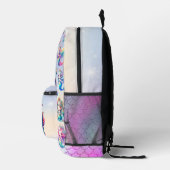 Niedlich Mermaid 5. Personalisierte Bezeichnung Bedruckter Rucksack (Rechts)