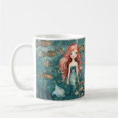 Niedlich Mermaid Kaffeetasse (Links)