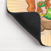 Niedlich Mermaid Mouse Pad Mousepad (Ecke)